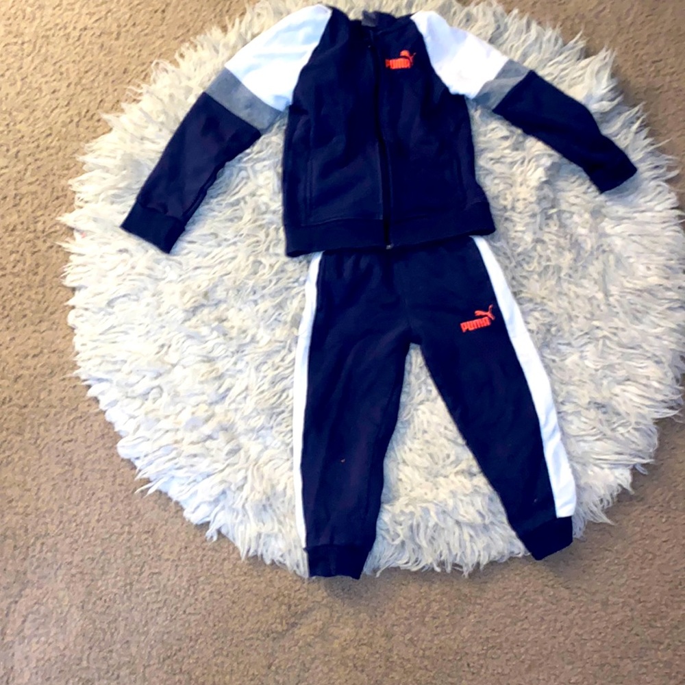 Puma toddler boy sweat outfit